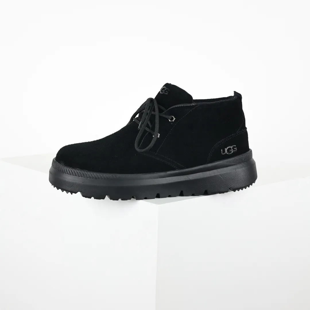 Copywriting price 💰700 The core recommendation is good price UGG sheepskin and fur integrated snow boots platform is exclusively for foreign trade UGG Burleigh Chukka men's mid-top snow boots 1151773 Produced by the production line of a ten-year-old brand shoemaking factory. Pay attention to every detail. Longfeng A-grade genuine sheepskin and fur integrated. Created in full compliance with the ZP process. Size: 40 41 42 43 44 45